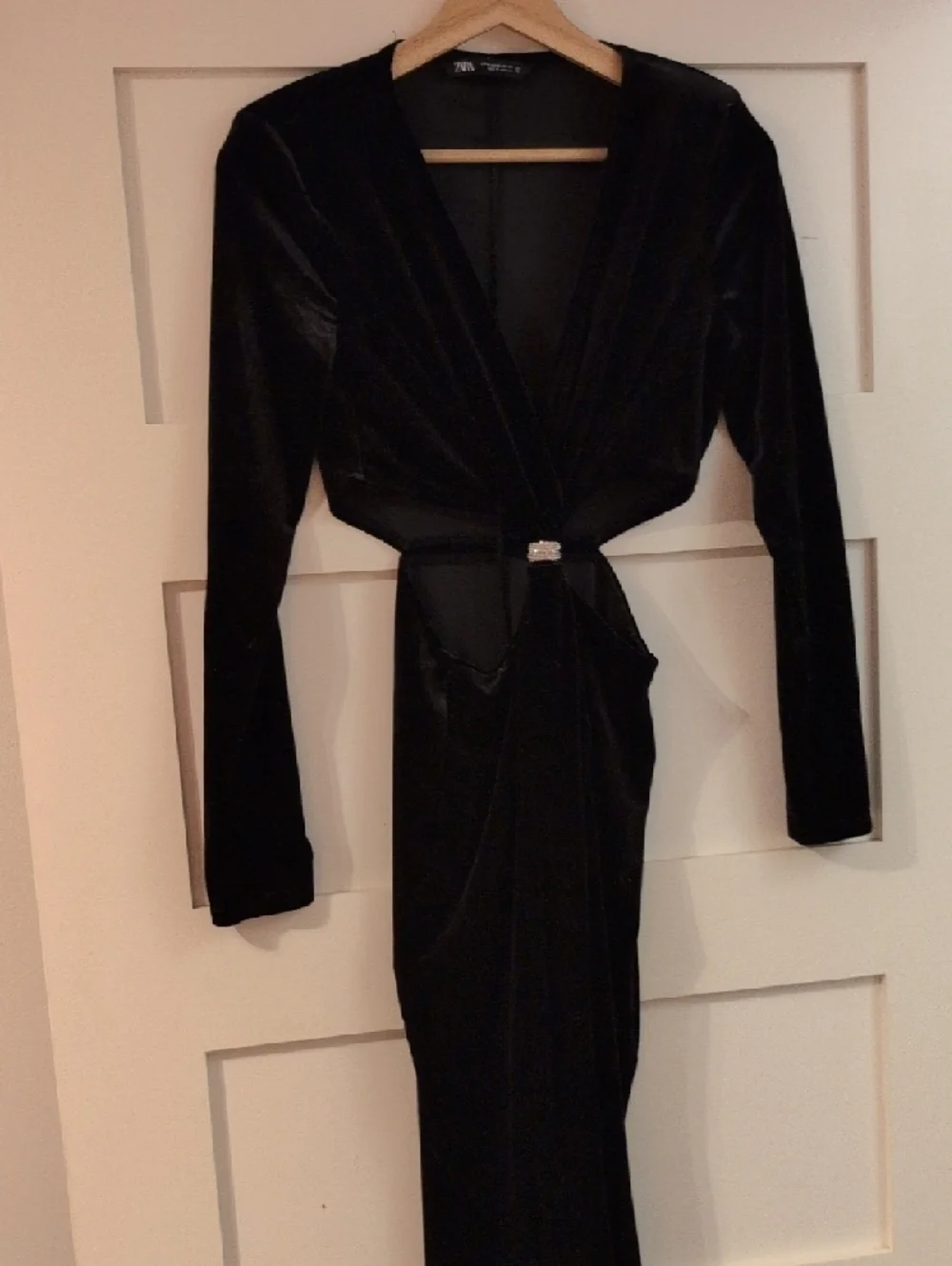 Zara Black Ribbed Top - Picture 2 of 5